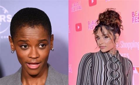 Kehlani And Letitia Wright Were Dancing Together At A London。